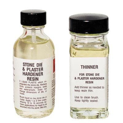 Taub Stone Die & Plaster Hardener Kit, 2 oz Resin + 2 oz Thinner, 1 Kit thumbnail 16