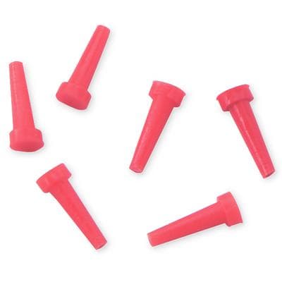 Keystone Reverse Dowel Pins, Red, Plastic, Tapered, 1000/Pk, 1310070 thumbnail 8