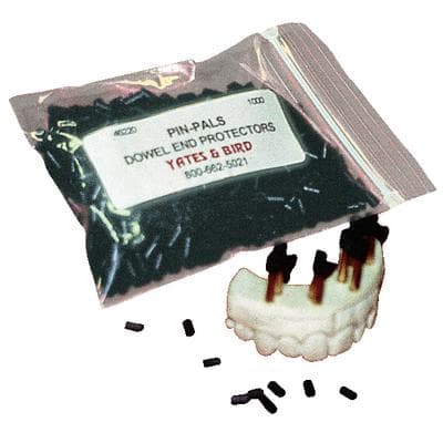Pin-Pal Dowel Pin Protectors, Flexible Rubber, 1000/Box thumbnail 4