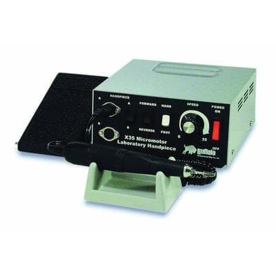Buffalo Dental X35 Electric Handpiece System, 120V AC, 35,000 RPM, Complete with Console, Handpiece, and Foot Control thumbnail 16
