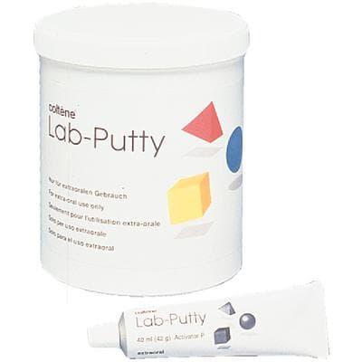 Coltene Lab Putty Standard Pack, Polysiloxane Laboratory Putty, 900 mL Base + 40 mL Activator, Pink, 8805 thumbnail 11