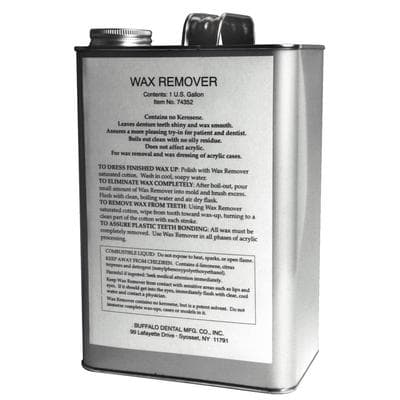 Buffalo Dental Safe-T-Solve Wax Remover, 1 Gallon Bottle thumbnail 5