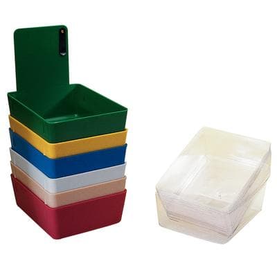 Keystone Lab Work Pan, Medium, White, 7" x 5" x 2-1/2", 12/Pk, 7000374 thumbnail 9