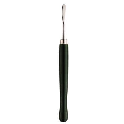 Buffalo Dental No. 2 Kingsley Scraper, Wooden Handle, Curved Spoon-Style End thumbnail 3