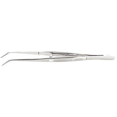 Patterson® Cotton Pliers – 652 Deluxe, Self-Locking, Stainless Steel, Curved Serrated Tips, 1/Pkg thumbnail 2
