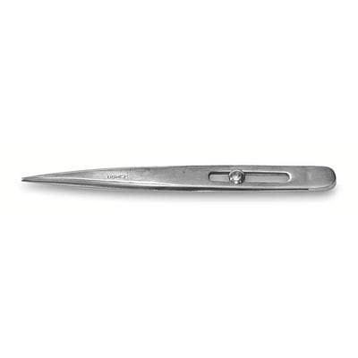Buffalo Dental No. 53A Tweezers with Slide Lock, K-Type, Smooth Tips, 4-3/4" thumbnail 2