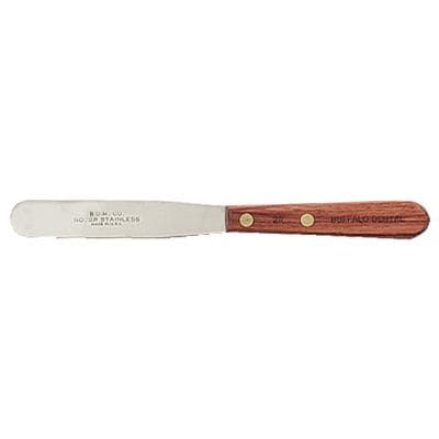 Buffalo Dental #2R Spatula, 4" Flexible Blade, Rosewood Handle, Stainless Steel, 79340 thumbnail 7