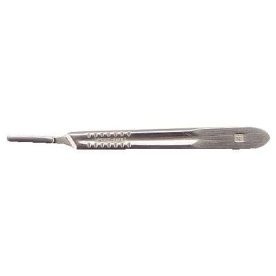 Bard-Parker Surgical Blade Handle #4, Metal, for Blades 20-25, 1/Pk thumbnail 6