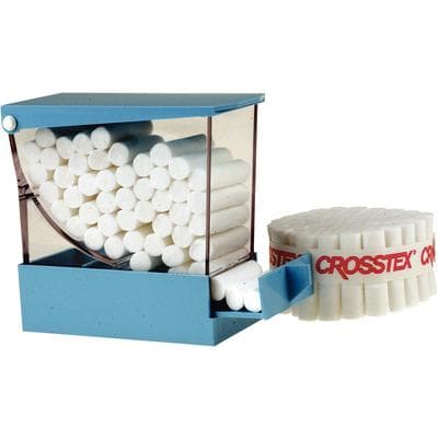 Crosstex Premium Cotton Rolls, #2 Medium, Non-Sterile, 1.5" x 0.38", 2000/Box thumbnail 16