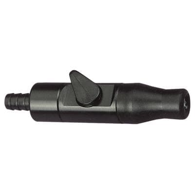 Hager Worldwide Serviceable Saliva Ejector Valve with 1/4" Swivel Tubing Adapter, Plastic, Black, 1/Pk, B10112 thumbnail 6