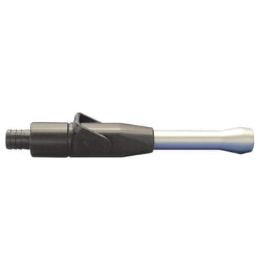 Bull Frog Serviceable Extended/Long HVE Handpiece, Plastic, Black with 1/2" Swivel Adapter thumbnail 3