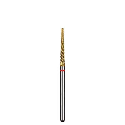 Dedeco Euro Carbide Goldies® Crosscut Bur, Fine Crosscut, HP (2.35 mm Shank), #G257EF, 2.3 mm Head Diameter, 1/Pkg thumbnail 3