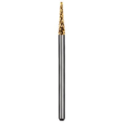 Goldies Carbide Bur D-6, Diamond Cut, Titanium Nitride Coated, Handpiece (HP) 3/32" (2.35mm) Shank, 1/Pk, 8304 thumbnail 7