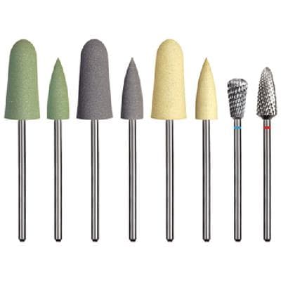 Dedeco Acrylic Adjustment & Polishing Kit, 8 Pieces, 3/32" Shank, Assorted Shapes (7705, 7706, 7715, 7716, 7725, 7726, 9353, 9372) thumbnail 3