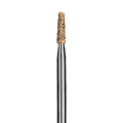 Dedeco Goldies® Diamond Point Bur, Fine Grit, #212/4020, HP (2.35 mm Shank), 1/Pkg thumbnail 2