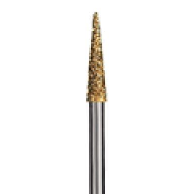 Dedeco Goldies® Diamond Point Bur, Fine Grit, #23/4030, HP (2.35 mm Shank), 1/Pkg thumbnail 2