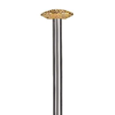 Dedeco Goldies® Diamond Point Bur, Fine Grit, #234/4080, HP (2.35 mm Shank), 1/Pkg thumbnail 2