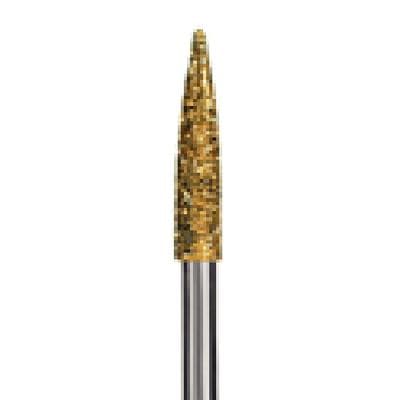 Dedeco Goldies® Diamond Point Bur, Fine Grit, #48/4030, HP (2.35 mm Shank), 1/Pkg thumbnail 2