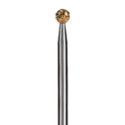 Dedeco Goldies® Diamond Point Bur, Fine Grit, #71/4030, HP (2.35 mm Shank), 1/Pkg thumbnail 2