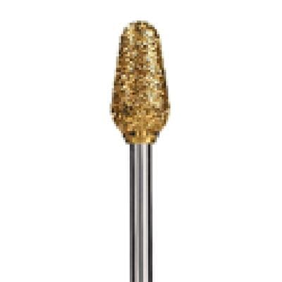 Dedeco Goldies® Diamond Point Bur, Fine Grit, #75/4060, HP (2.35 mm Shank), 1/Pkg thumbnail 2