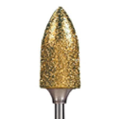 Dedeco Goldies® Diamond Point Bur, Fine Grit, #78/4090, HP (2.35 mm Shank), 1/Pkg thumbnail 2