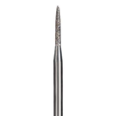 Dedeco #563/014 Fine Goldies Uncoated Diamond Point Bur, HP (2.35mm Shank), 1/Pkg thumbnail 2