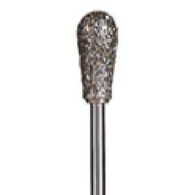 Dedeco #77/1060 Coarse Uncoated Diamond Point Bur, HP (2.35 mm Shank), 1/Pkg thumbnail 2
