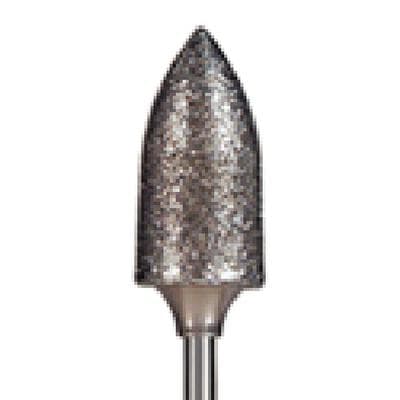 Dedeco #78/4090 Fine Goldies Uncoated Diamond Point Bur, HP (2.35 mm Shank), 1/Pkg thumbnail 2