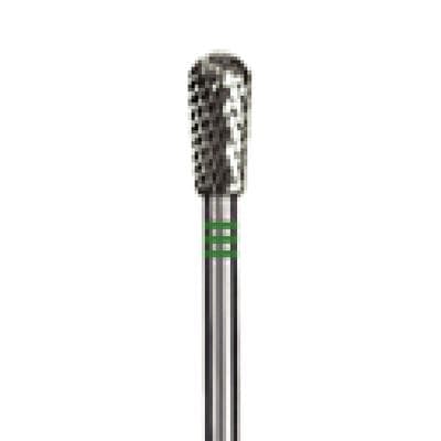 Dedeco Euro Carbide Bur, Coarse Straight Blade Crosscut, HP 2.35 mm Shank, 4.0 mm Diameter, #D077GSQ-040, 1/Pkg thumbnail 4