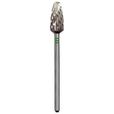 Dedeco Euro Carbide Bur, Coarse Straight Blade Crosscut, HP 2.35 mm Shank, 6.0 mm Diameter, #D251GSQ-060 thumbnail 4