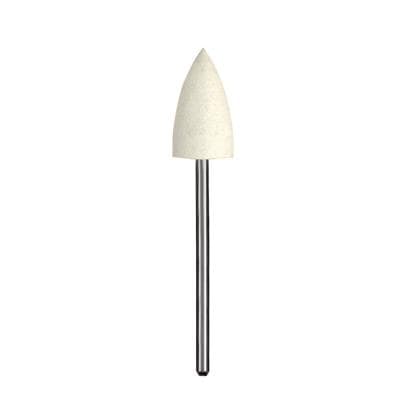 Dedeco Classic Rubber Polisher, Jumbo, White, Shape D, Ultra Fine, HP 3/32" Shank, 5/Pkg thumbnail 3
