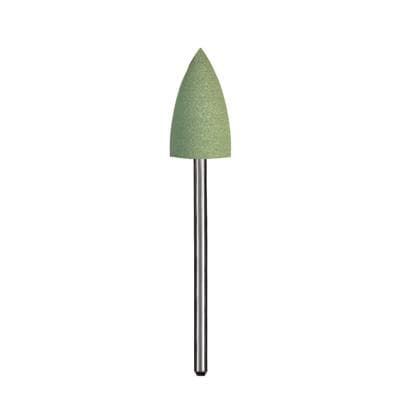 Dedeco Silicone Jumbos Acrylic Polisher, Shape D, Green, Coarse, HP 3/32" (2.35mm) Shank, 5/Box thumbnail 5