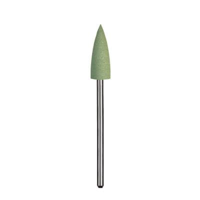 Dedeco Silicone Jumbos Acrylic Polisher, Shape F, Green, Coarse, HP 3/32" (2.35mm) Shank, 5/Box thumbnail 5