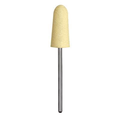 Dedeco Silicone Jumbos Acrylic Polisher, Shape E, Yellow, Fine Grit, HP 3/32" (2.35mm) Shank, 5/Box thumbnail 8