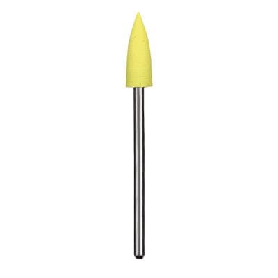 Dedeco Hi-Glaze Diamond-Filled Silicone Porcelain Polisher, Midget Fine Point, Yellow, HP (3/32" Shank), 1 Each thumbnail 8