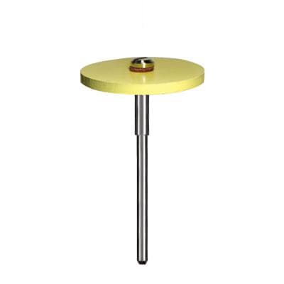 Dedeco Hi-Glaze Diamond-Filled Silicone Polisher, 1" Wheel, Fine (Yellow), 1/Each, HP Shank thumbnail 8