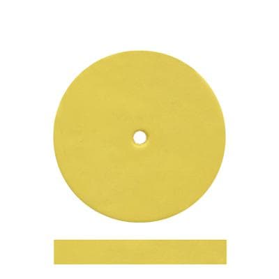 Dedeco Miracle Gold Polyurethane Polisher Wheel, Square Edge, Ultra Fine, 7/8" x 1/8", 100/Pkg thumbnail 2