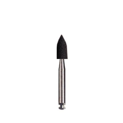 Dedeco Black Midgets RA Mini Rubber Polisher, Hard, Right Angle 3/32" (2.35mm) Shank, 12/Box, 4370 thumbnail 6