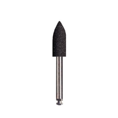 Dedeco Classic Midget Rubber Polisher, Black, Shape 138, Right Angle, Hard, 3/32" (2.35mm) Shank, 12/Box thumbnail 5