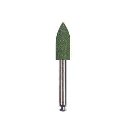 Dedeco Classic Midget Polisher #138, Green, Coarse, Right Angle (RA), 3/32" (2.35mm) Shank, 12/Box thumbnail 9