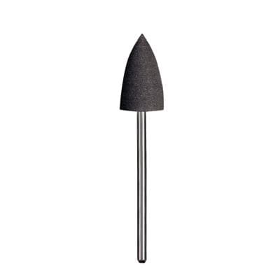 Dedeco Classic Rubber Polisher, Jumbo, Black, Hard Grit, Shape D, HP 3/32" Shank, 5/Pkg, #5264 thumbnail 4
