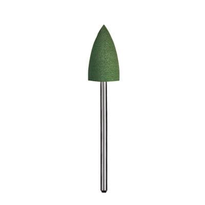 Dedeco Classic Rubber Polishers, Jumbo, Green, Coarse Grit, Shape D, HP Shank 3/32", 5/Pkg thumbnail 3