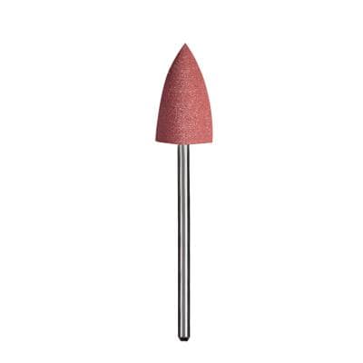 Dedeco Classic Rubber Polisher, Jumbo, Red Shape D, Fine Grit, HP 3/32" Shank, 5/Pkg thumbnail 4