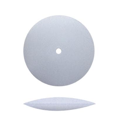 Dedeco Universal Silicone Rubber Polisher, Blue Fine, Knife-Edge, 7/8" Diameter, 12/Pkg thumbnail 2