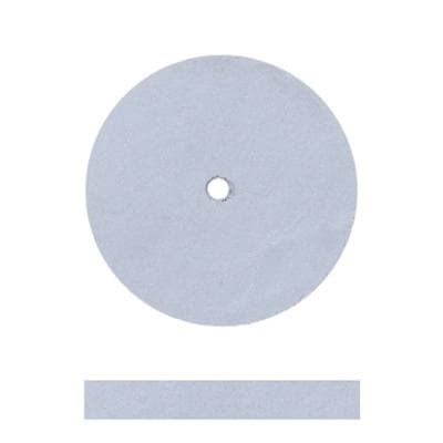 Dedeco Universal Silicone Rubber Polisher, Blue Fine, Square-Edge, 7/8" x 1/8", 12/Pkg thumbnail 2