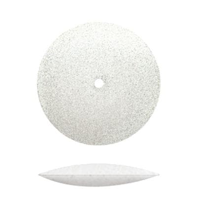 Dedeco Universal Silicone Rubber Polisher, White Coarse, Knife-Edge, 7/8" Diameter, 12/Pkg, 7109 thumbnail 6