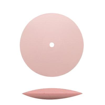 Dedeco Silicon Polishers for Porcelain, Pink, Medium Grit, 7/8" Knife-Edge Wheel, 12/Box, 7559 thumbnail 4