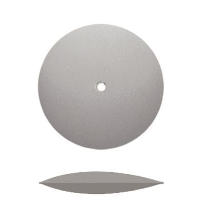 Dedeco Extra-Fine Porcelain Silicone Polisher, Knife-Edge 7/8", Gray, 100/Box thumbnail 3