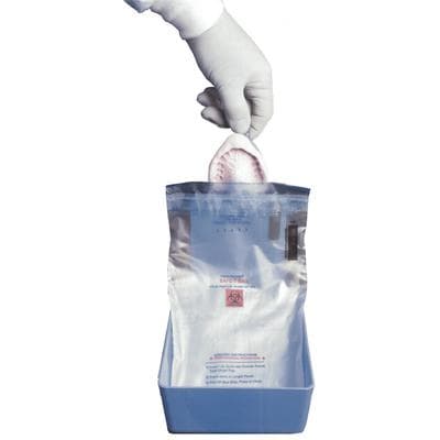 Safe-T Non-Biohazard Bag, Single Pocket, 6" x 6", 500/Box thumbnail 5