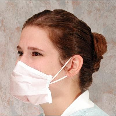 Critical Cover® PFL® Earloop Face Masks – ASTM Level 3, Pink, 50/Box, 6 Boxes/Case thumbnail 2